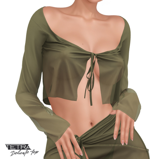 TETRA - Delicate Top (Olive)