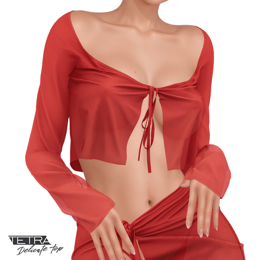 TETRA - Delicate Top (Scarlet)