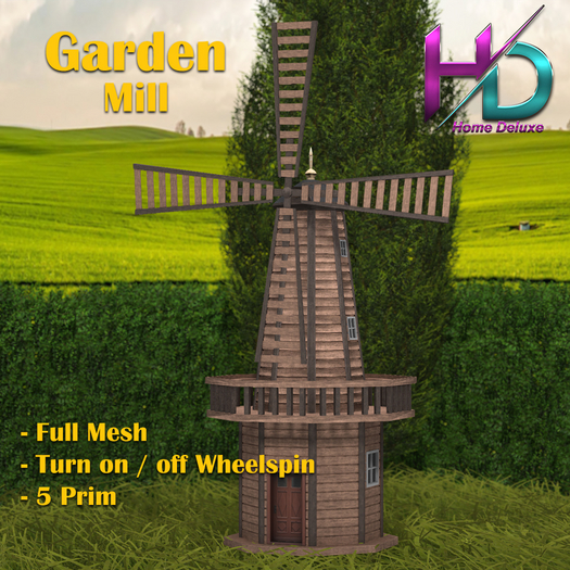 *HD* Garden Windmill