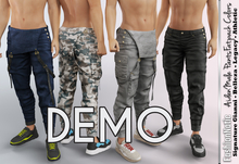 Demo Overall Pants Aiden Fatpack - Signature Gianni, Belleza Jake, Legacy, Athletic - FashionNatic 