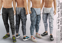 Overall Pants Aiden Fatpack Denim - Jeans - Signature Gianni, Belleza Jake, Legacy, Athletic - FashionNatic 