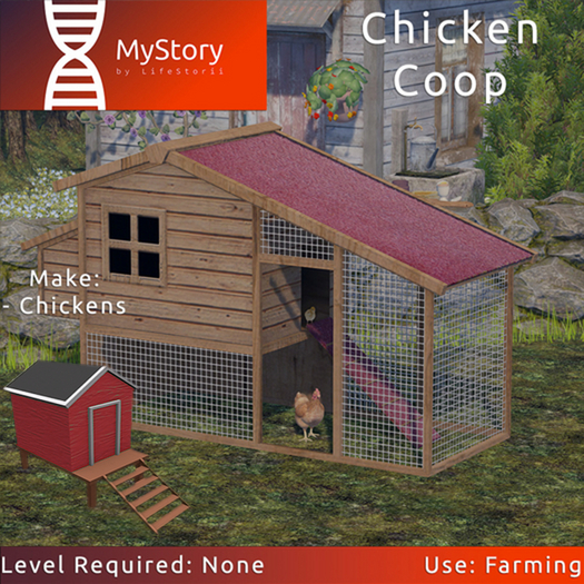 MyStory Chicken Coop (Red v1.6)