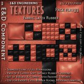 [FLR133] 8 Black and Orange Latex Textures Orange Vinyl Cushion Textures Orange PVC Copper Latex by E&D ENGINEERING