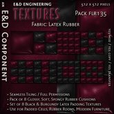 [FLR135] 8 Black and Burgundy Latex Textures Burgundy Vinyl Cushion Textures Burgundy PVC by E&D ENGINEERING