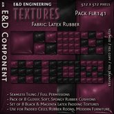 [FLR141] 8 Black and Burgundy Latex Textures Burgundy Vinyl Cushion Textures Burgundy PVC by E&D ENGINEERING