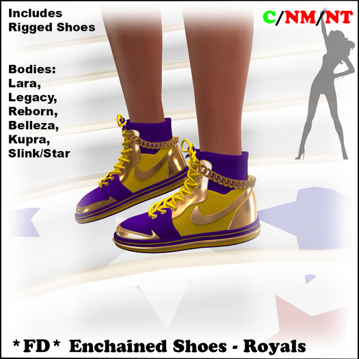 *FD* Enchained Shoes [Boxed] Royals
