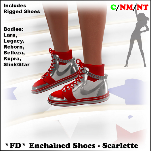 *FD* Enchained Shoes [Boxed] Scarlette