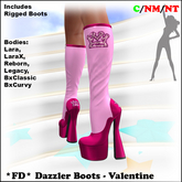 *FD* Dazzler Boots [Boxed] Valentine