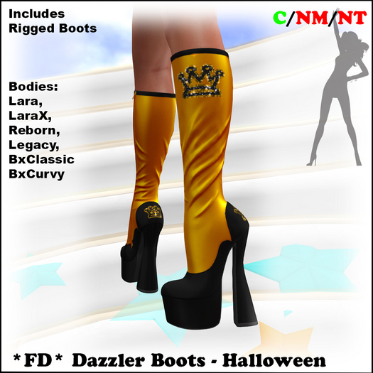*FD* Dazzler Boots [Boxed] Halloween