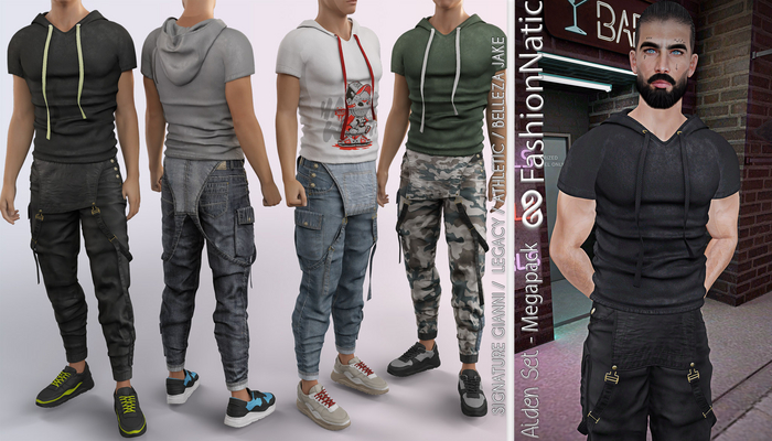 Outfit Men's Aiden - Signature Gianni, Belleza - Jake, Legacy, Athletic - FashionNatic