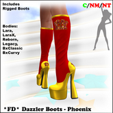 *FD* Dazzler Boots [Boxed] Phoenix