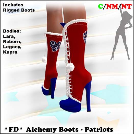 *FD* Alchemy Boots [Boxed] Patriots