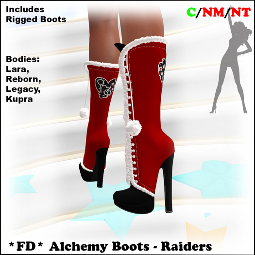 *FD* Alchemy Boots [Boxed] Raiders