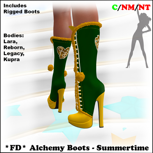 *FD* Alchemy Boots [Boxed] Summertime