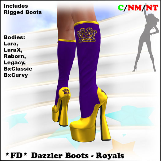 *FD* Alchemy Boots [Boxed] Royals
