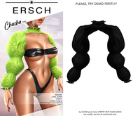 ERSCH - Chacha Top fem -black-