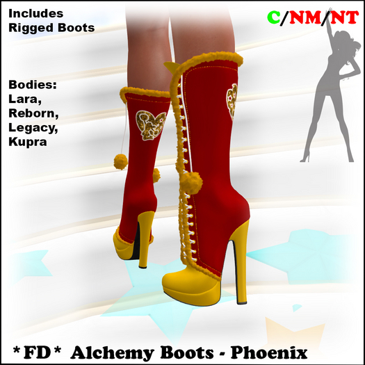 *FD* Alchemy Boots [Boxed] Phoenix