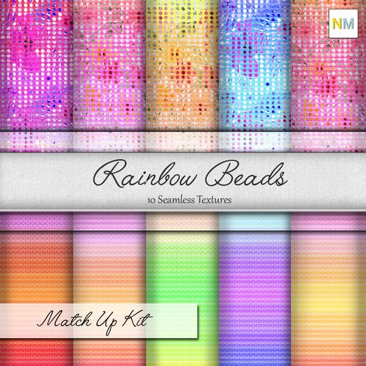 Rainbow Beads Textures NM