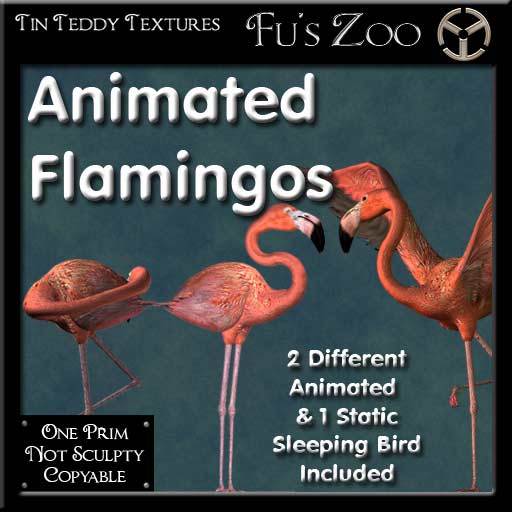 *TT* Pair of Flamingos & Static Sleeper