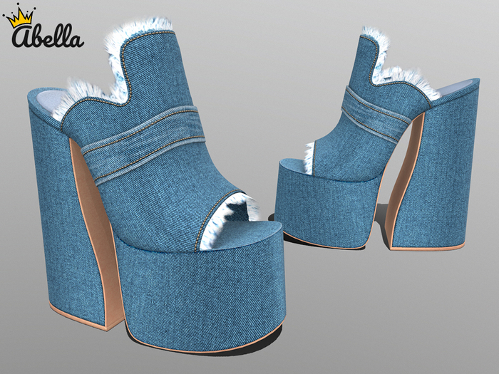 Full Perm Women's Mid Heels 4