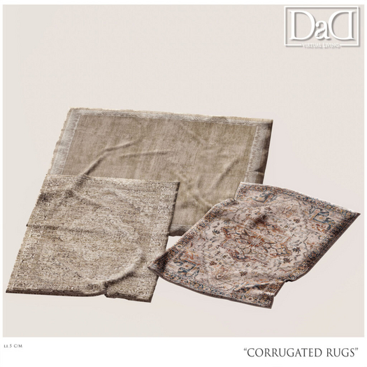 DaD - Antique Corrugated Rugs