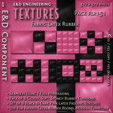 [FLR151] 8 Black and Dark Pink Latex Textures Hot Pink Latex Textures Hot Pink Vinyl Cushion Textures by E&D ENGINEERING