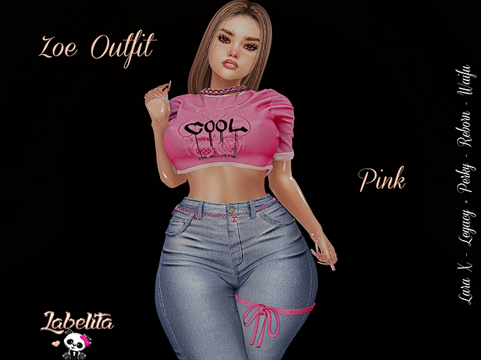 [LABELITA] Zoe Outfit Pink