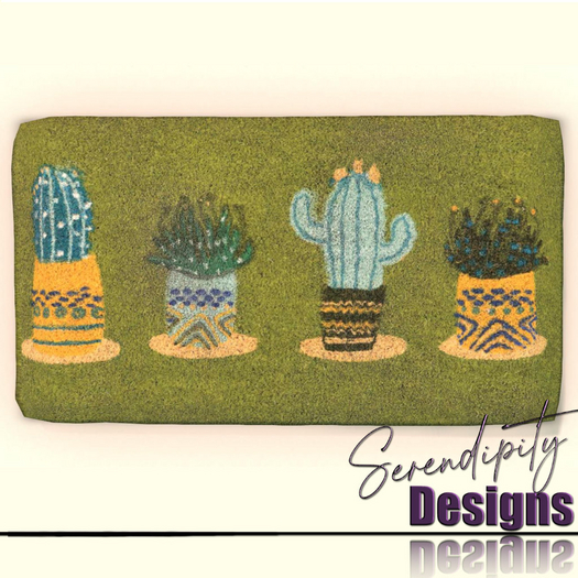 Serendipity Designs - Cacti Doormat