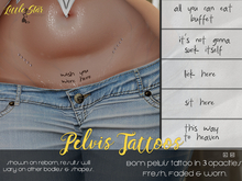Little Star : Pelvis Tattoos