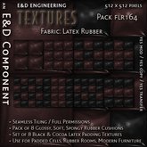 [FLR164] 8 Black and Brown Latex Textures Cocoa Latex Textures Mocha Latex Cushion Textures by E&D ENGINEERING