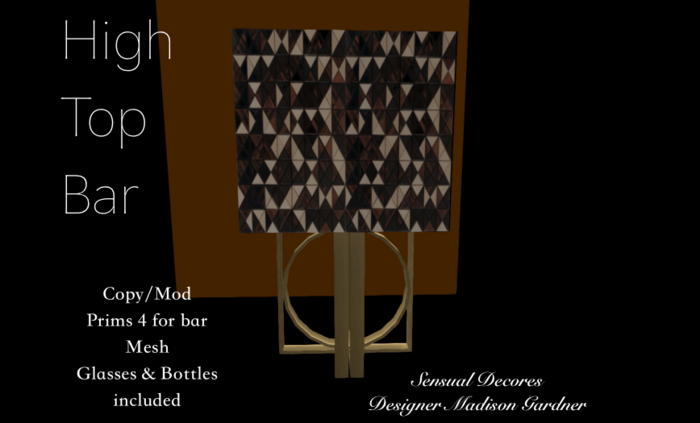 High Bory Bar-Accent Piece-MESH