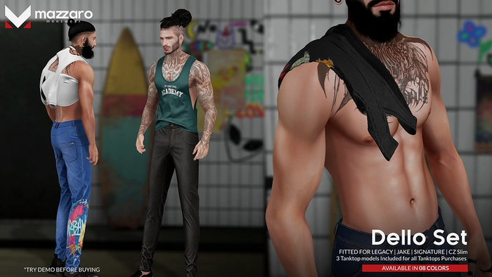 [Mazzaro] Dello Tanktop - Fatpack (packed)