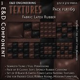 [FLR169] 8 Brown and Black Latex Textures Black Latex Textures Brown Latex Cushion Textures by E&D ENGINEERING