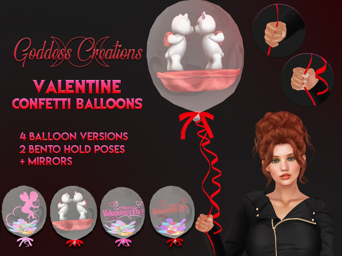 )O( GC: Valentine Confetti Balloons 