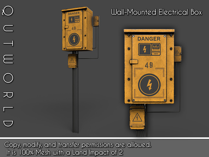.::QUTWORLD Wall-Mounted Electrical Box::.  FP 