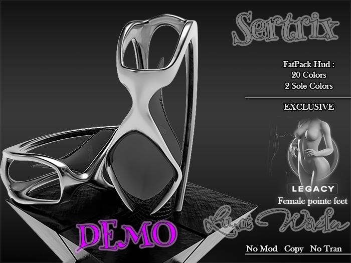 !::LW::! Sertrix Heels Fatpack DEMO