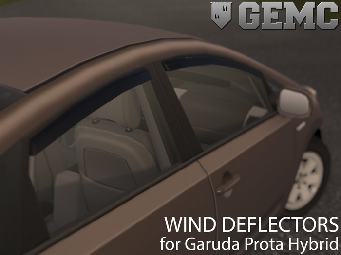 Wind deflectors for Garuda Prota Hybrid