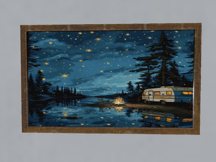 Vintage Camper Boxed