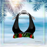 Resort Black Red Ally Top Maitreya LaraX