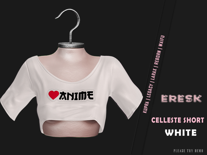Eresk : Celleste Top white