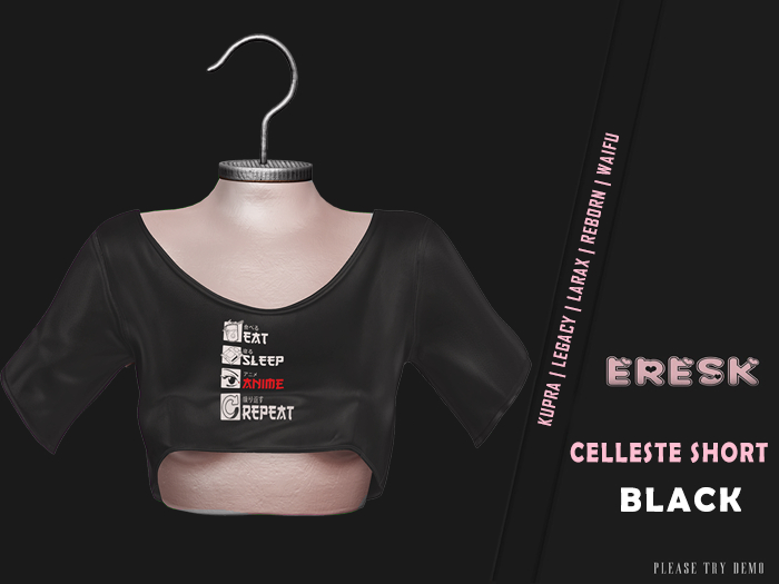 Eresk : Celleste Top Black