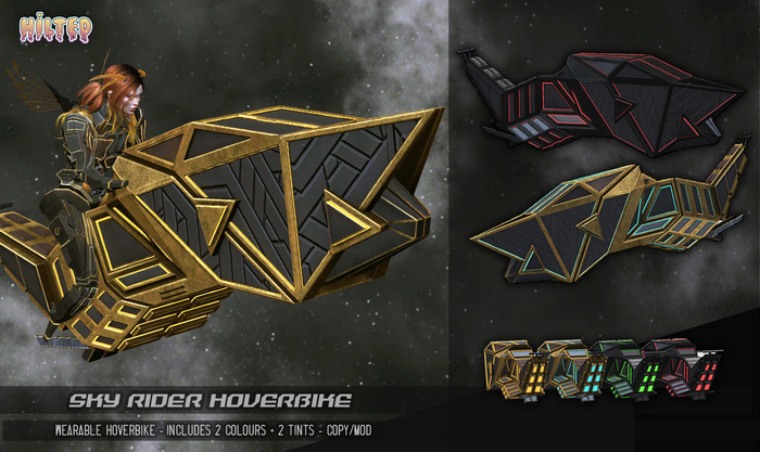 HILTED - Sky Rider Hoverbike Pack