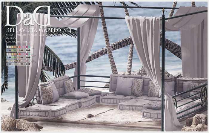 DaD - BellaVista Gazebo Set - PG