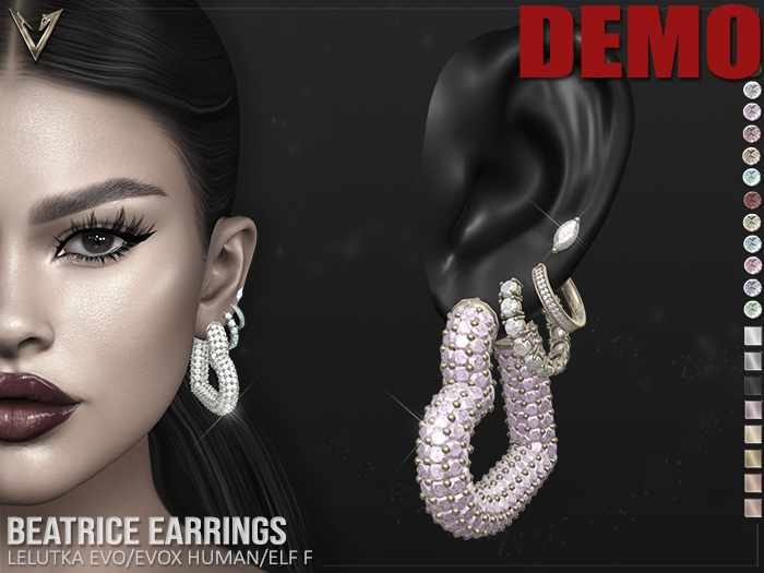 [VIPERA] DEMO Beatrice Earrings (EvoX)