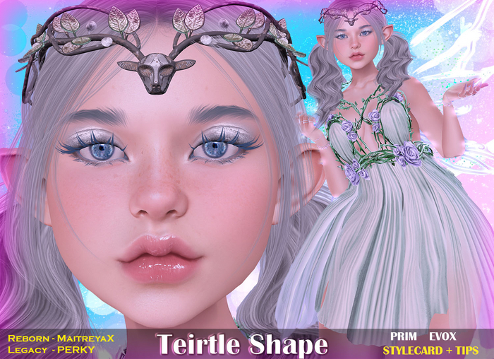 Teirtle Shape. Prim head LeLEVOX