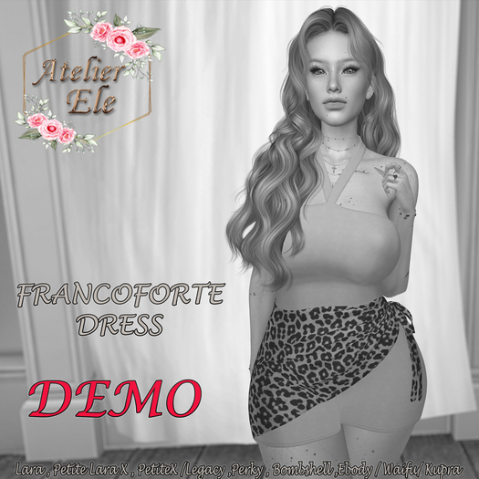 {AE} [ DEMO ] FRANCOFORTE DRESS