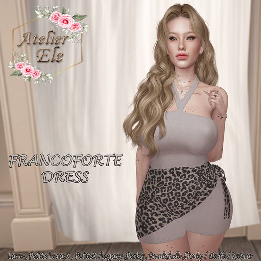 {AE} FRANCOFORTE DRESS
