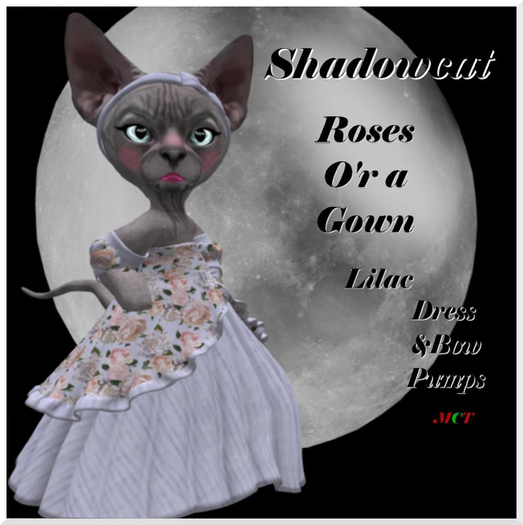 Shadowcat Roses O'r a Gown - Lilac 