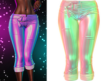 Beth Capris 2.0 [Holo Rainbow]  - Maitreya Lara • LaraX • Petite • PetiteX • Legacy • Reborn Clothing
