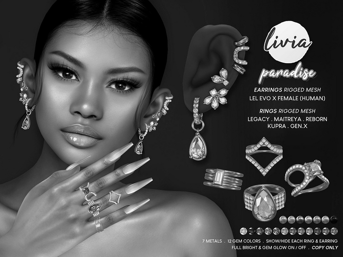 LIVIA Paradise Jewelry Set DEMOS